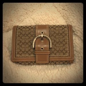 Coach bifold wallet
